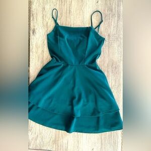 Altar’d state Green Bow Dress size small